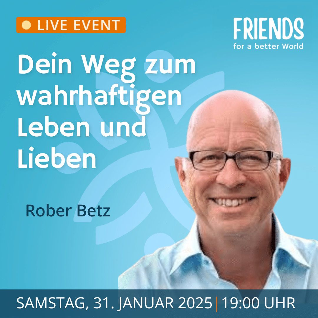 Speaker - Live: Diplom-Psychologe Robert Betz